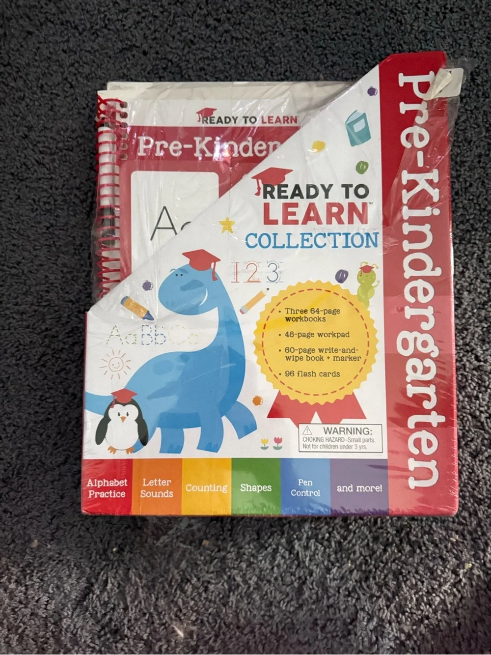Collection Pre-Kindergarten Activity Set - Red
